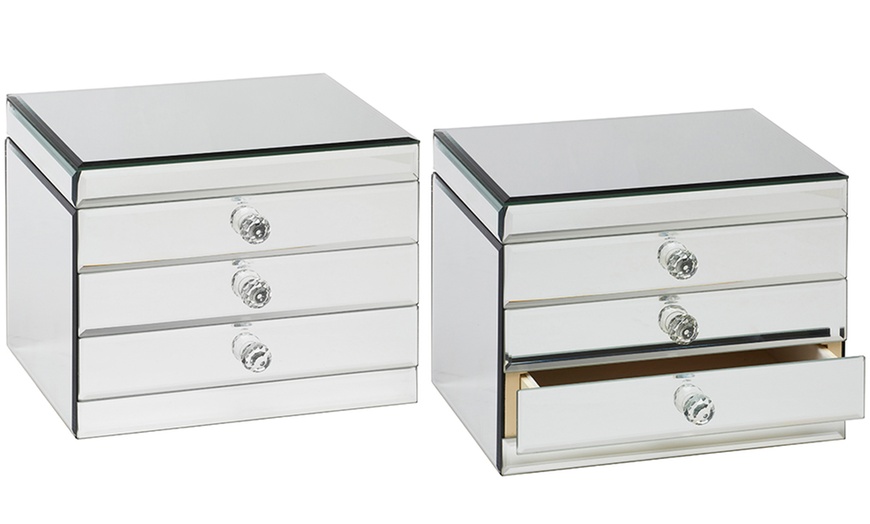 Image 2: Mirrored Jewellery Box