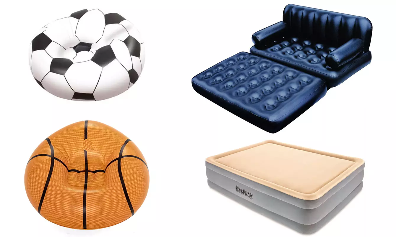 Sillón, sofá o colchón hinchable en distintos diseños y dimensiones, de Bestway - Primary Image