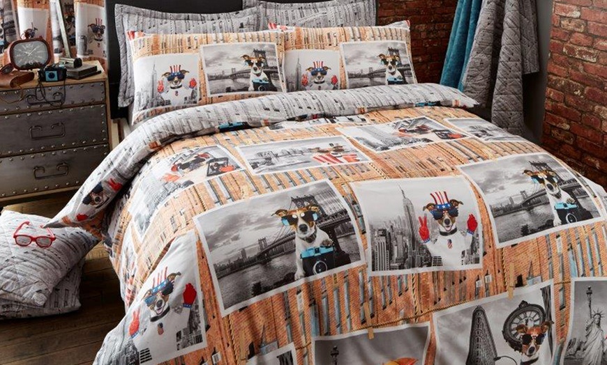 Image 11: Easy-Care Duvet Cover Set