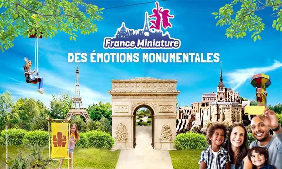 Toute la France dans un seul parc : 1 billet adulte acheté = 1 billet enfant offert, jusqu'à 50% de remise - Primary Image