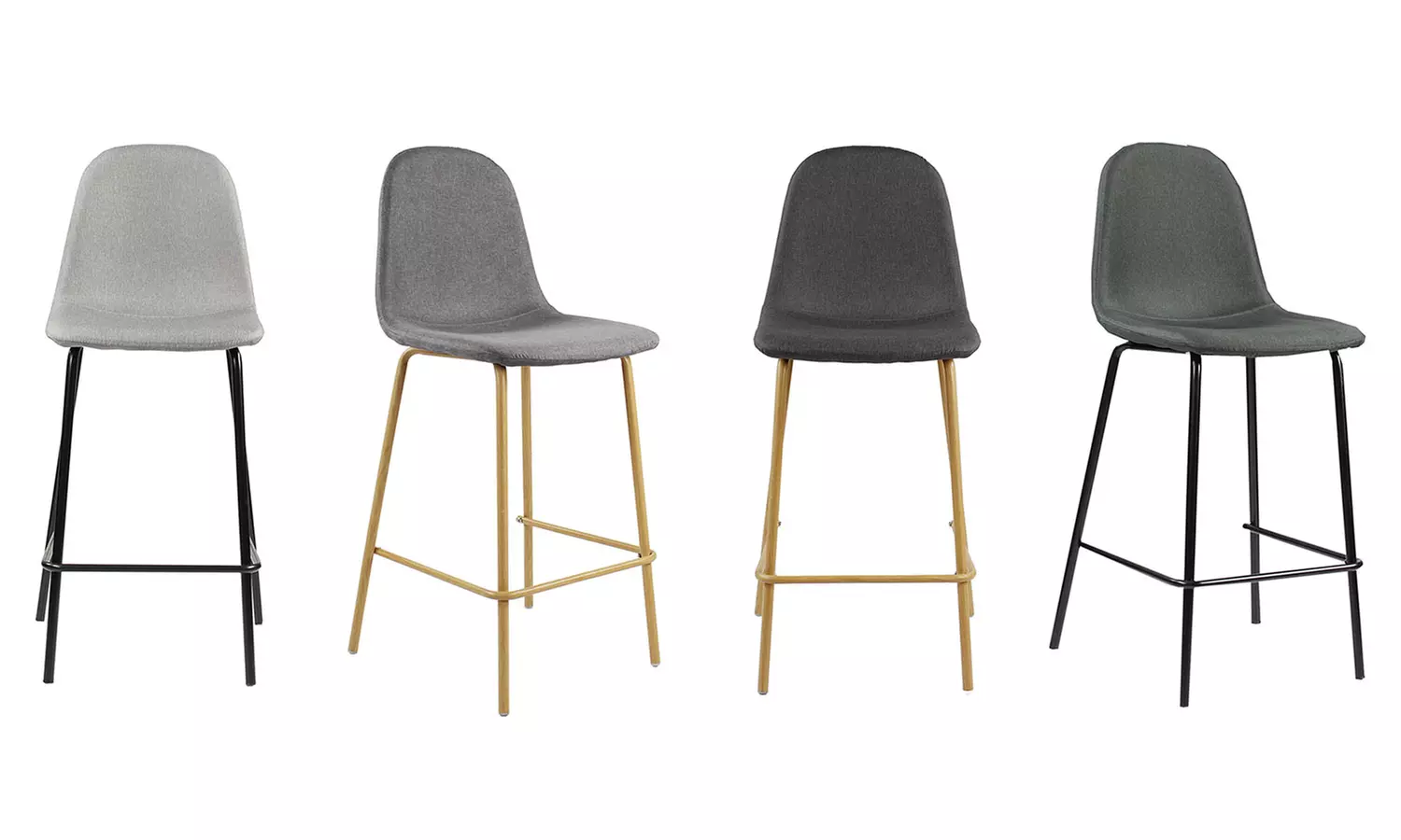 1, 2 ou 4 tabourets de bar industriel VEGAS - Primary Image