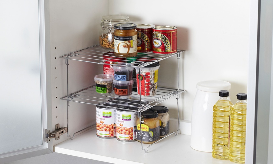 Image 1: Neo Stackable Cupboard Racks