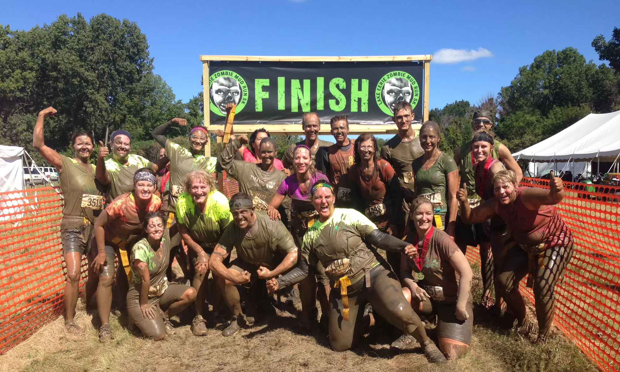 Registration for One, Two, or Four to the Lake Eerie Zombie Mud Run 5K (Up to 38% Off) - Primary Image