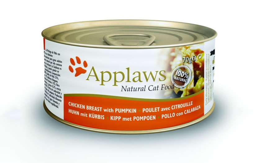 Image 1: 24-Pack of Applaws Cat Food 70g