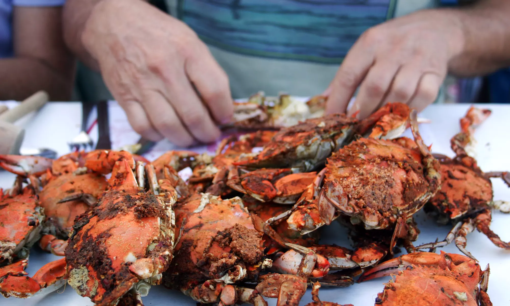 Maryland Blue Crabs and Seafood from Blue Crab Trading Company (Up to 42% Off). Three Options Available. - Second Medium