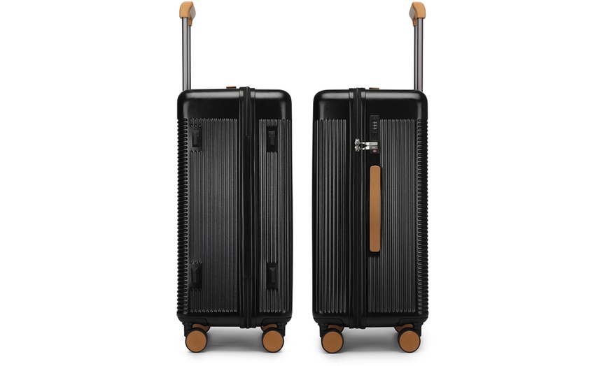 Image 3: 24-Inch Hard Shell Suitcase in Various Colours