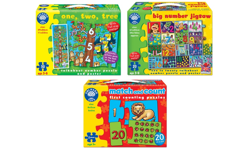 Image 1: Orchard Toys Number Puzzles