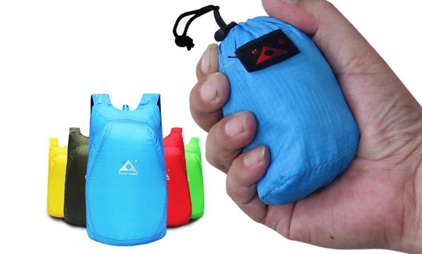 Image 1: Foldable Backpack