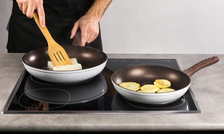 Set di 2 padelle Cloen in alluminio forgiato