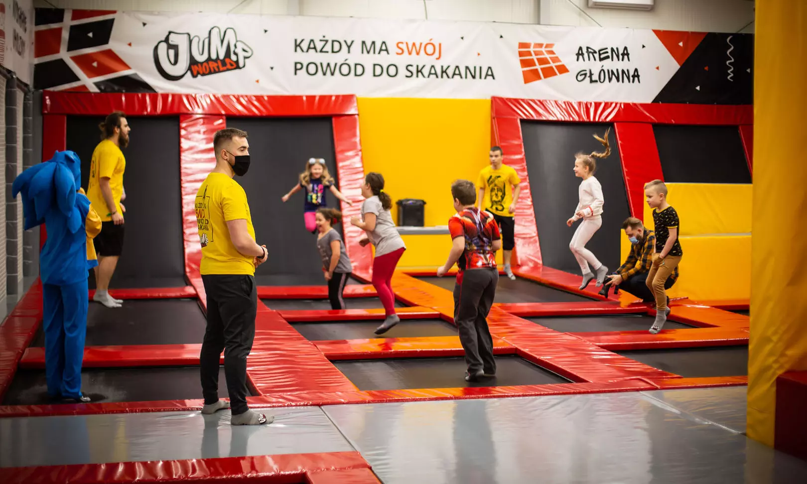 Wejście dla 1-2 osób do Parku Trampolin