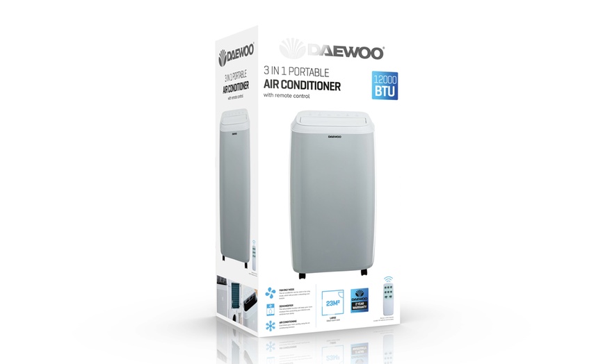 Image 6: Daewoo Portable Three-in-One Air Conditioner