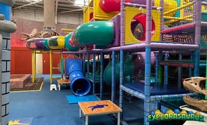 All Day Play with Pizza, Cookie & Drink at explorasaurus