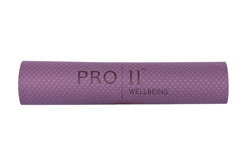 Image 2: Pro 11 Wellbeing Yoga Mat