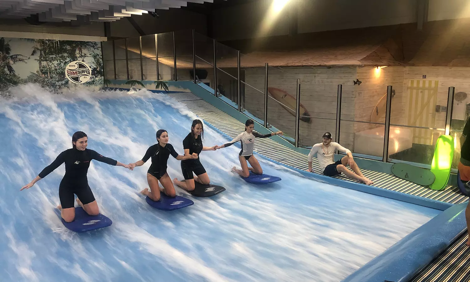 Expérience bodyboard en intérieur dès 10 ans