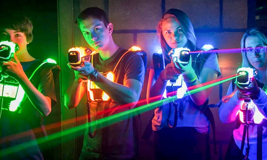 Image 1: Lasertag für 2-5 Personen für 2-4 Runden: Action pur inkl. Ausrüstung