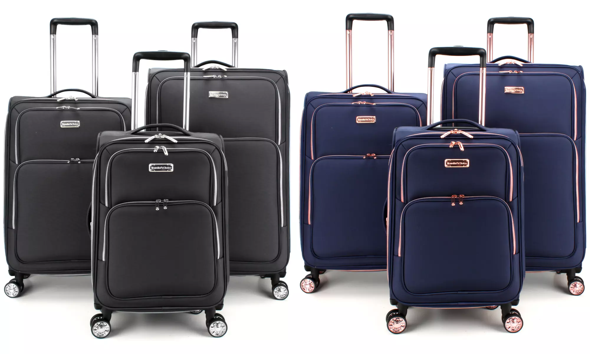Traveler's Choice Monterey Expandable Dual-Wheel Spinner Luggage Set (2- or 3-Piece) - Primary Image