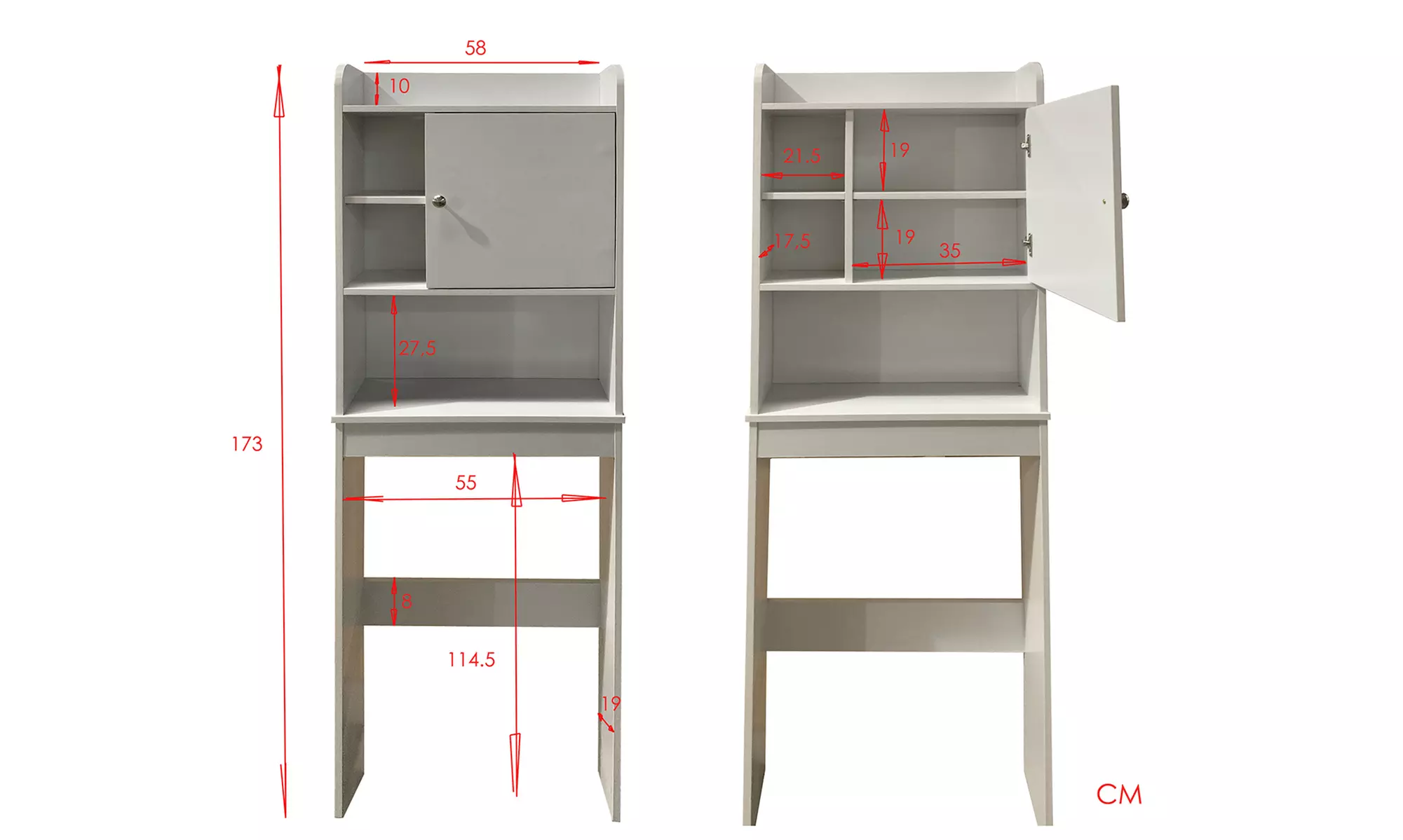 Mobile per lavatrice Laundry