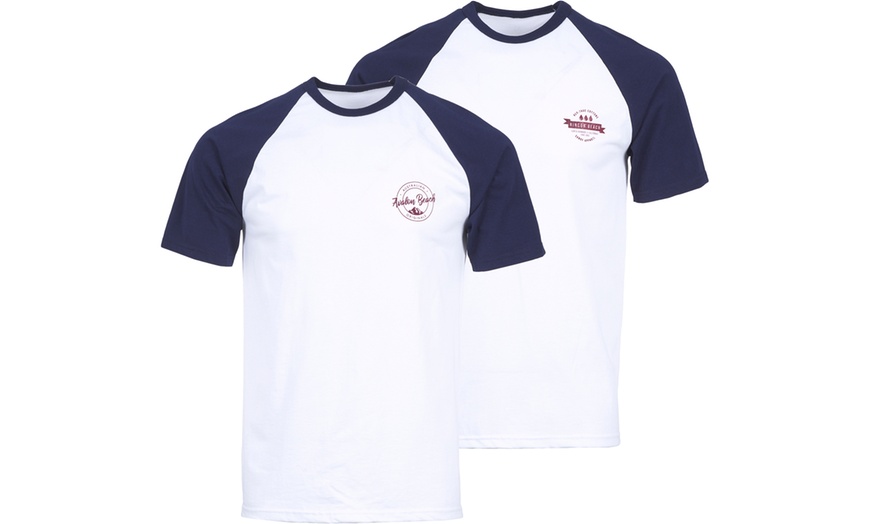 Image 2: Men's Raglan T-Shirts Two-Pack