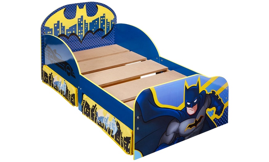 Image 5: Batman Toddler Bed with Storage
