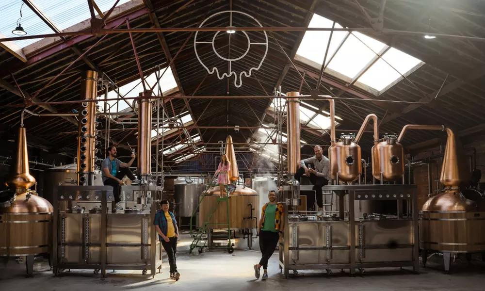 Distillery Tour, Welcome Cocktail, and Tasting at Dropworks Distillery