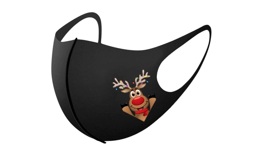 Image 6: Christmas-Themed Face Masks