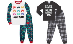 Kids' Cotton Gaming Pyjama Set