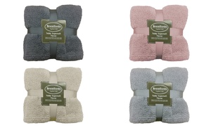 Teddy Plush Fleece Throw