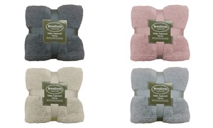 Teddy Plush Fleece Throw 