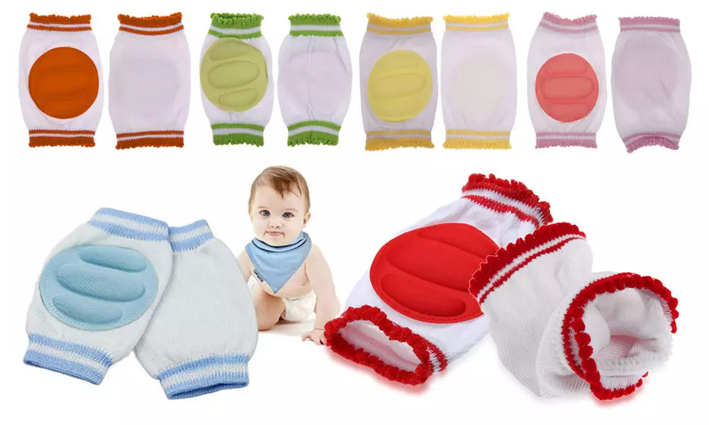 1x, 2x oder 4x Knie-Söckchen mit Polsterung an den Knien für Babies in der Farbe nach Wahl - Primary Image