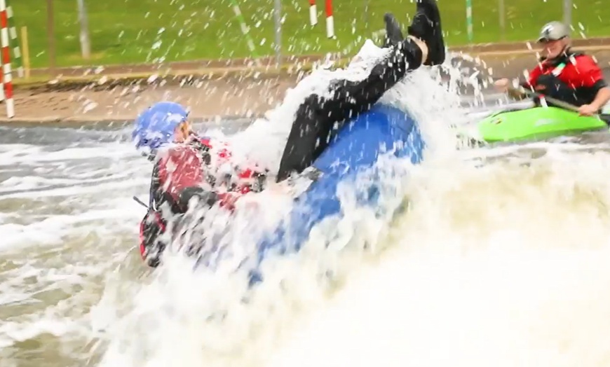 Image 6: White Water Tubing at National Water Sports Centre