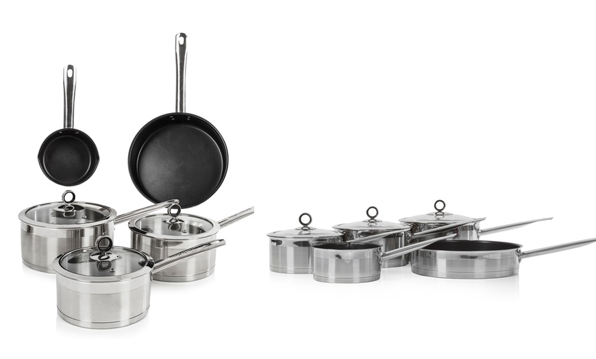 Image 14: Morphy Richards 5-Pc Saucepan Set