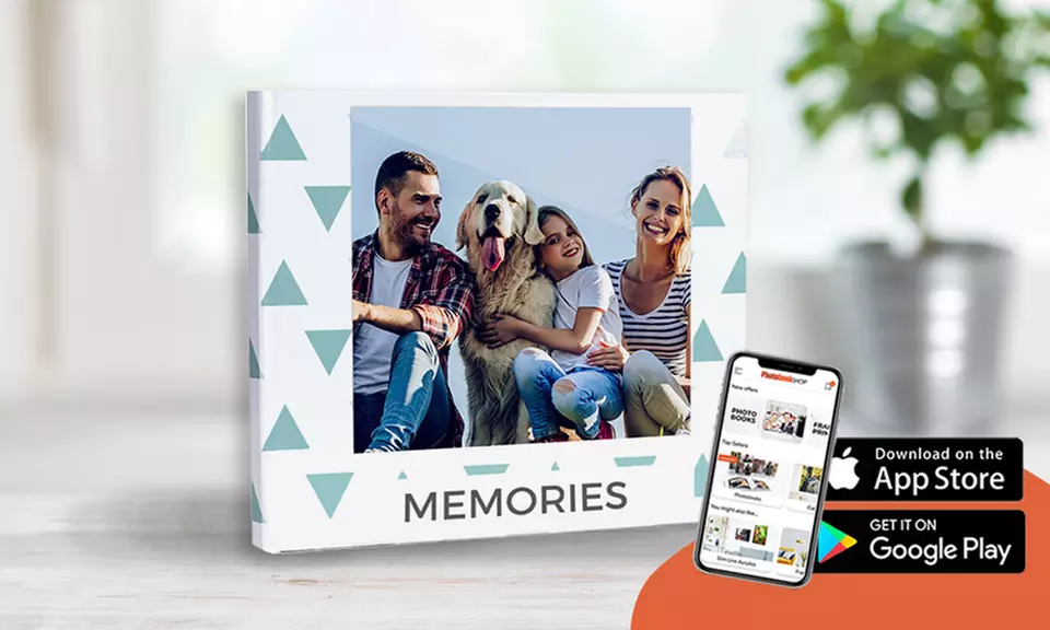 Personalised Softcover and Hardcover Photobook via PhotobookShop App; Delivery not Included (Up to 75% Off) - Primary Image