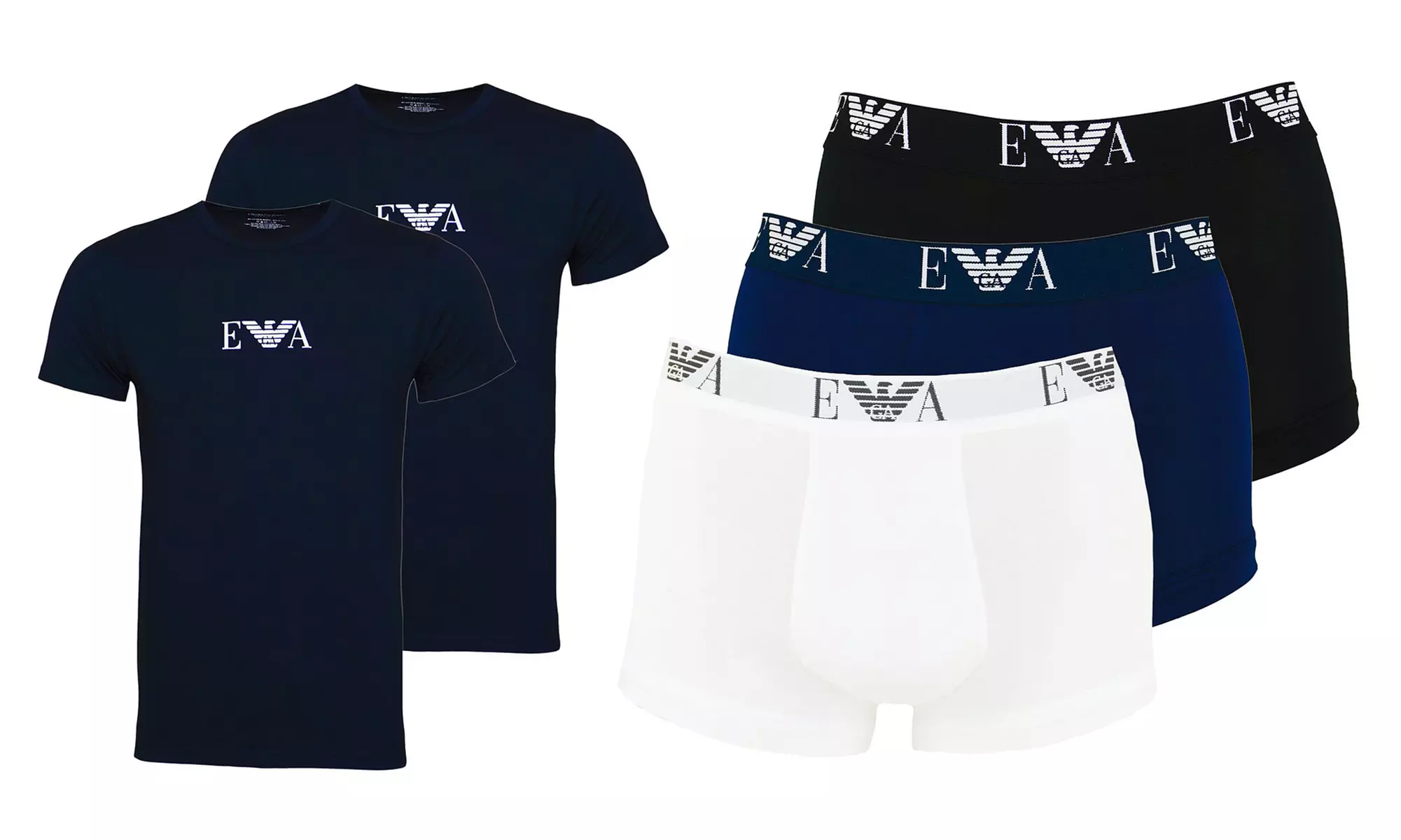 Lot de 2 t-shirts ou de 3 boxers de Emporio Armani, pour homme - Primary Image