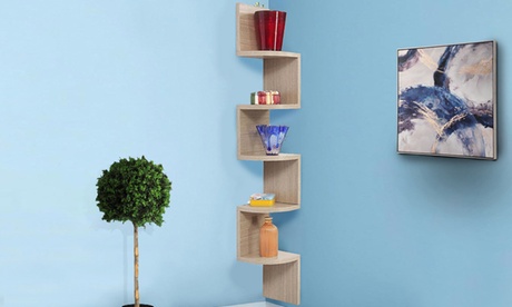 Libreria angolare Bakaji disponibile in 2 colori