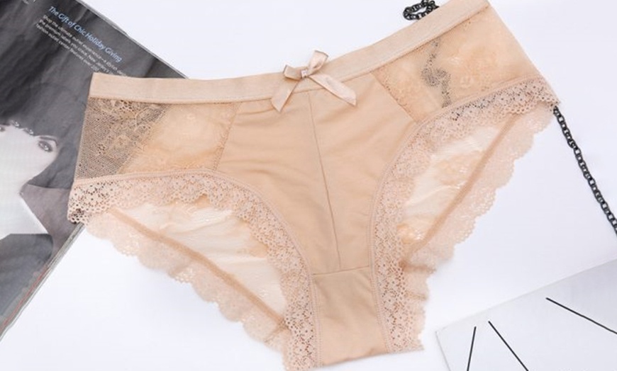 Image 7: Women's Lace Knickers