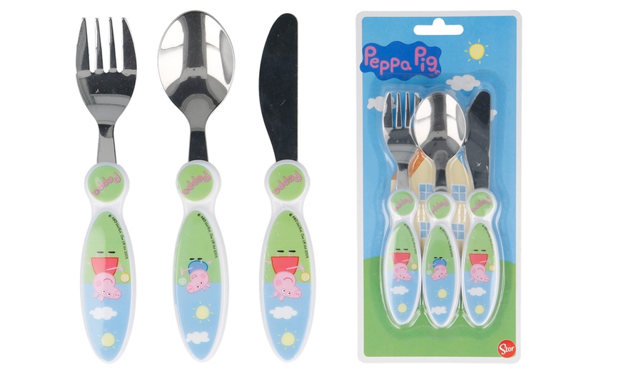 Image 4: Children's 3-Piece Cutlery Set