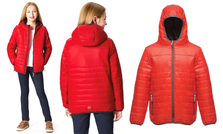 Image 3: Regatta Kids' Hooded Jacket