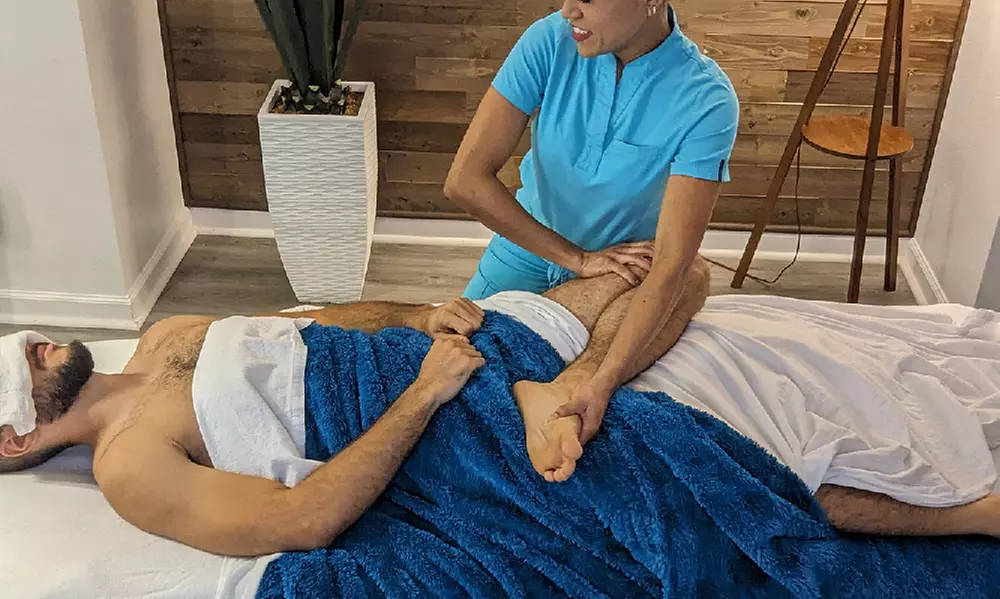 Indulge in a Prenatal Massage with Optional Sugar Foot Scrub