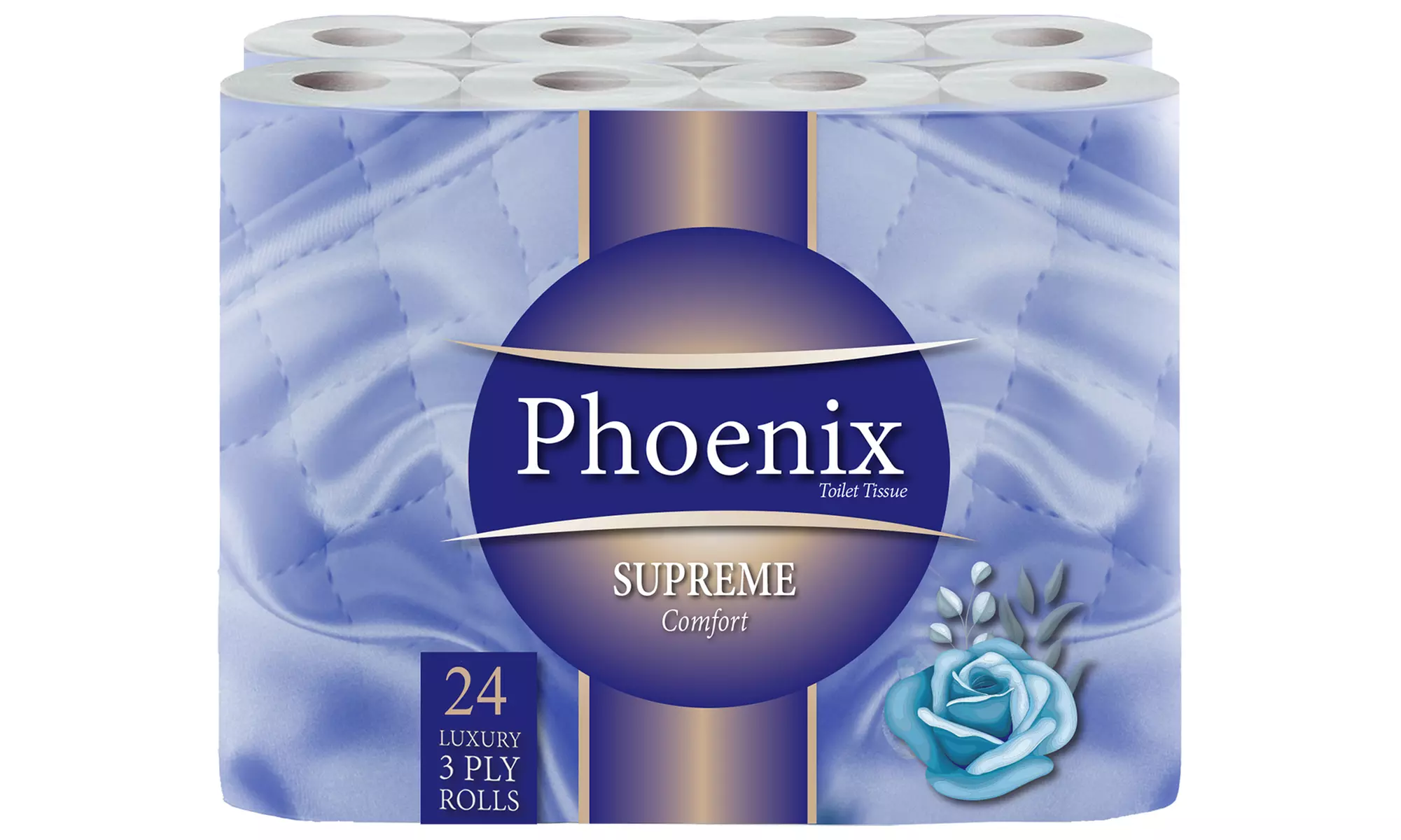 Phoenix Supreme Comfort Toilet Rolls – 12, 24, 48, 60 or 120 Pack