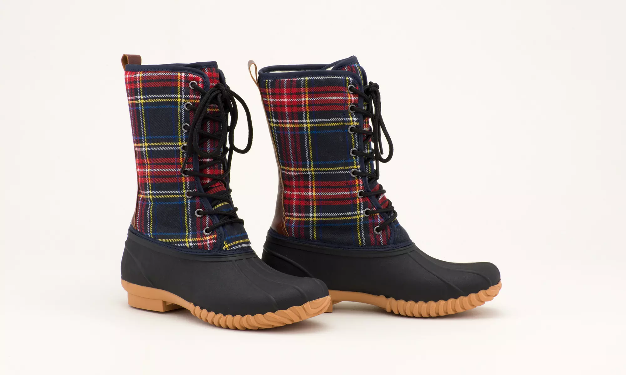 Sociology Woman's Joan Lace-Up Weather Duck Boots | Groupon Exclusive (Size 6) - Primary Image