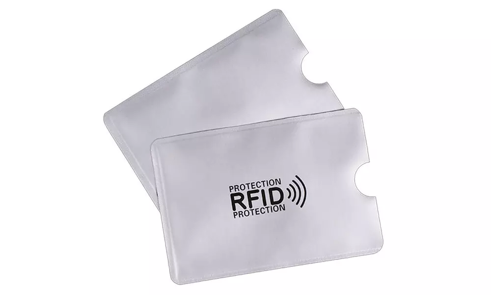 2, 4 ou 6 étuis de protection RFID pour cartes bancaires - Primary Image