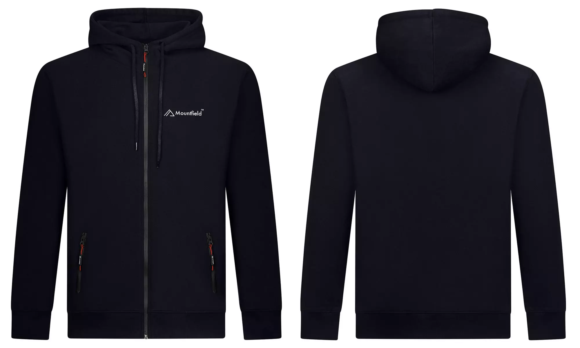 Sweat à capuche zippé et poches latérales Mountfield - Image 4