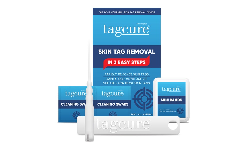 Image 1: Tagcure Non-Invasive Skin Tag Removal Device 2.0 or Top-Up Pack