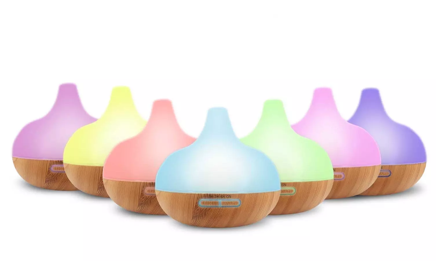 Pure Daily Care Aromatherapy Diffuser and 10 Pure Essential Oils Bundle - Second Medium