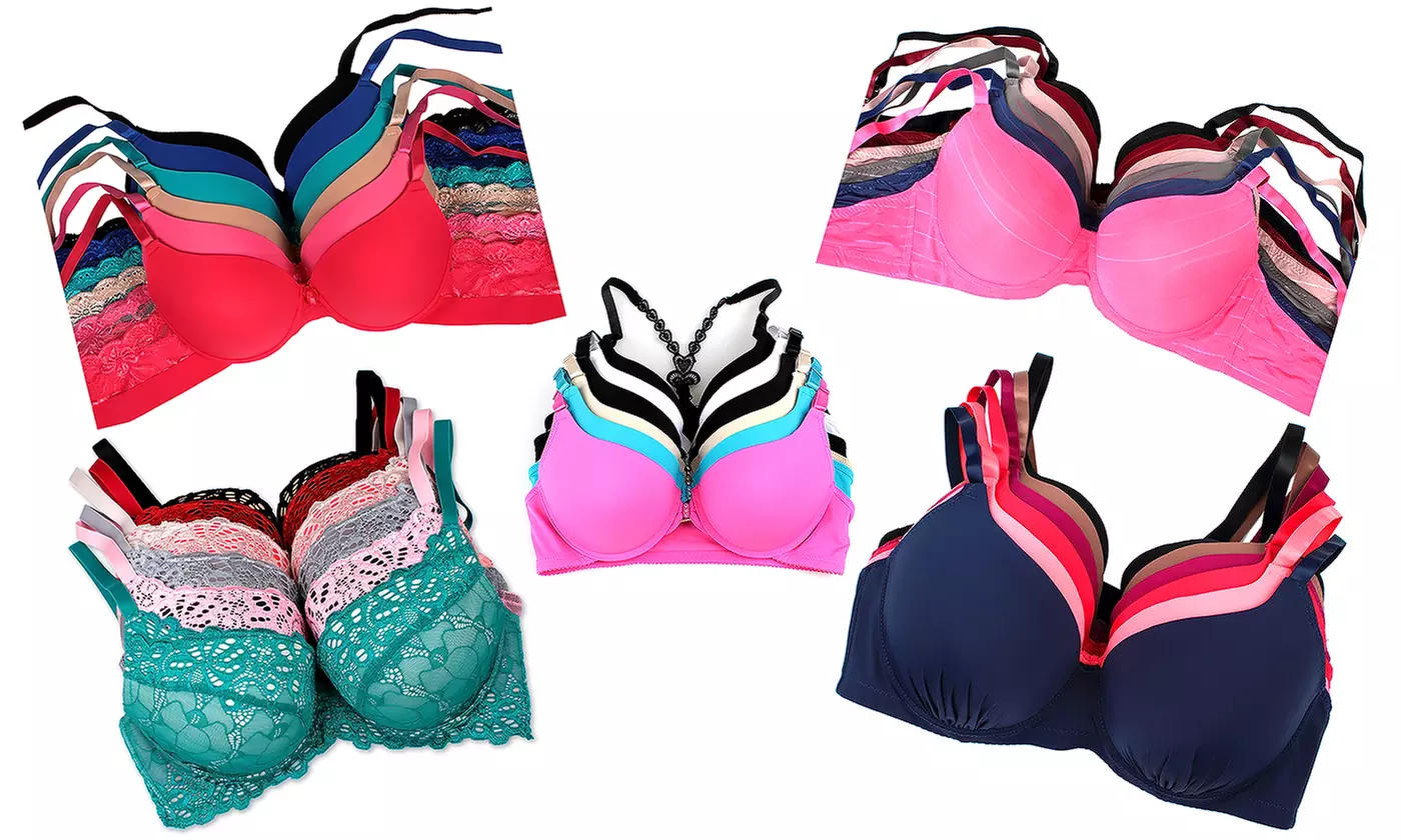 Mystery Bra Deal in Regular and Plus Sizes (6-Pk.) - Primary Image