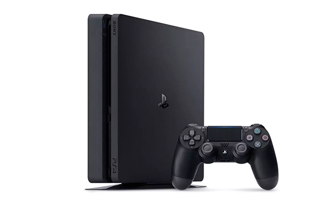 PlayStation 4 Slim 500GB Console with Controller  - Primary Image