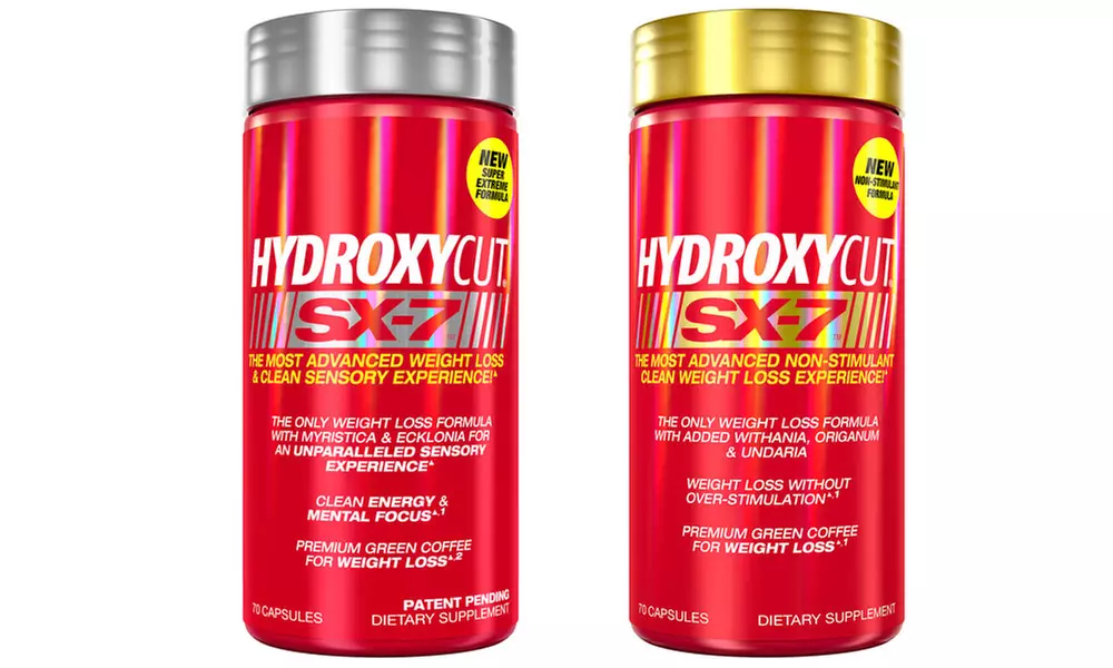 Hydroxycut SX-7 Weight Loss Stack (2-Pack) - Primary Image