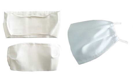 Fino a 20 mascherine Barriera lavabili, in cotone Voile e con sistema antigoccia