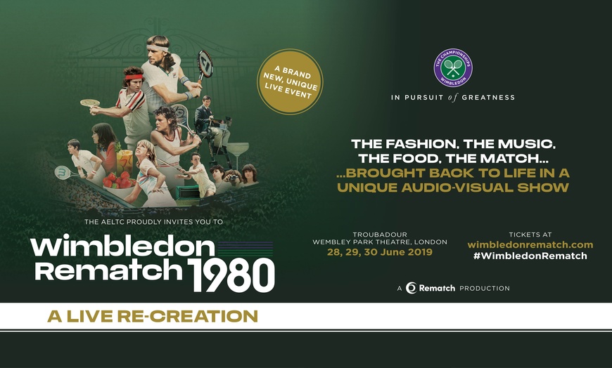 Image 1: Wimbledon Rematch 1980: A Live Re-creation