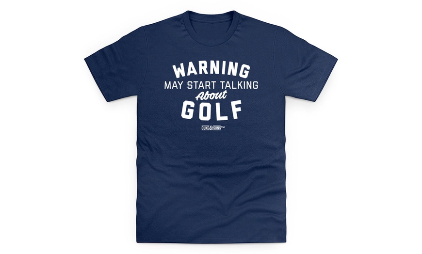 Image 7: Men's Golf Cotton T-Shirt